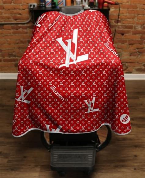 louis vuitton barber cape real|louis vuitton hair scarf.